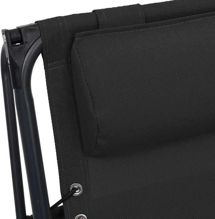 vidaXL 2X Liegestuhl Klappbar Gartenstuhl Sonnenliege Relaxliege Gartenliege Strandliege Campingstuh