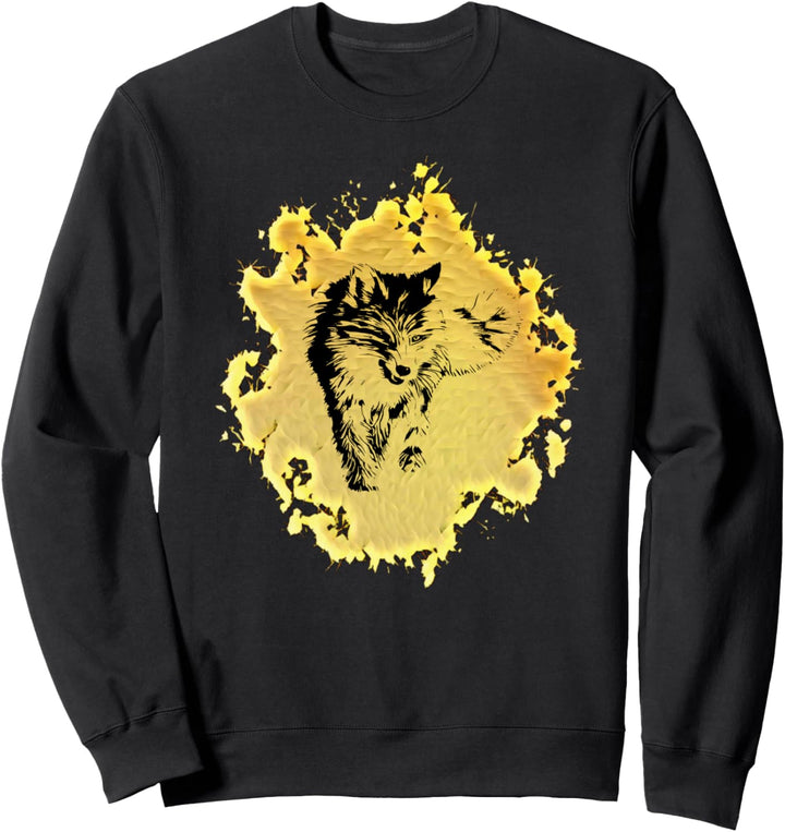 Fuchs Motiv Sweatshirt