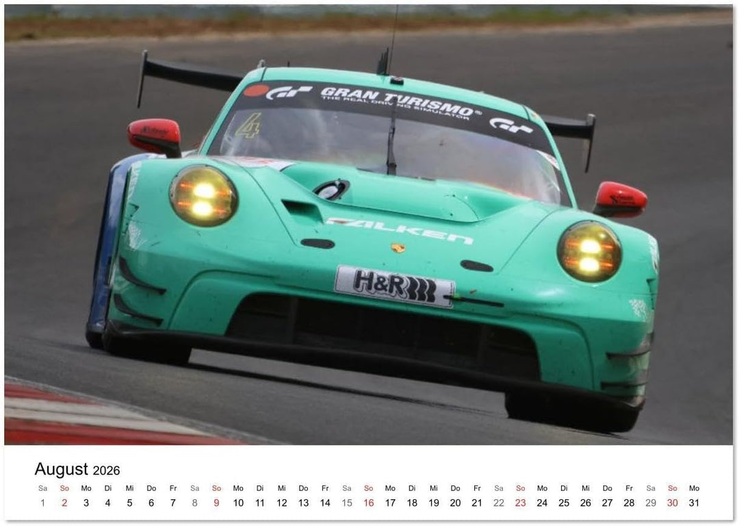 Motorsport aus Zuffenhausen (Wandkalender 2026 DIN A3 quer), CALVENDO Monatskalender: Porsche Motors