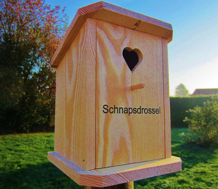 Vogelhaus ´Schnapsdrossel´