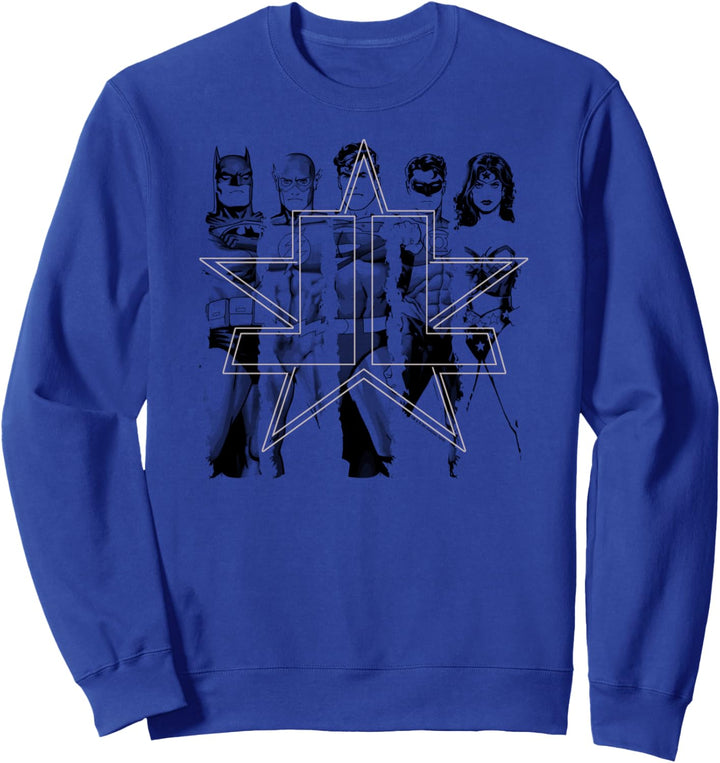 Justice League Five Stars Sweatshirt