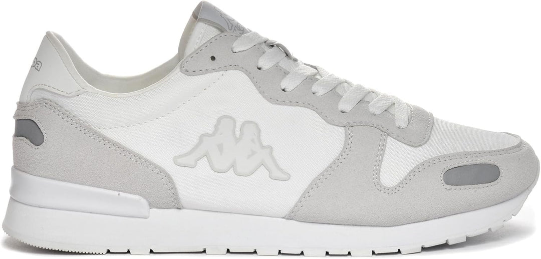 Kappa Unisex Logo Berlin 2 Traillaufschuh 46 EU 001 White, 46 EU 001 White