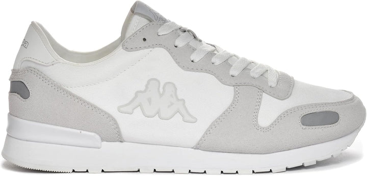 Kappa Unisex Logo Berlin 2 Traillaufschuh 46 EU 001 White, 46 EU 001 White