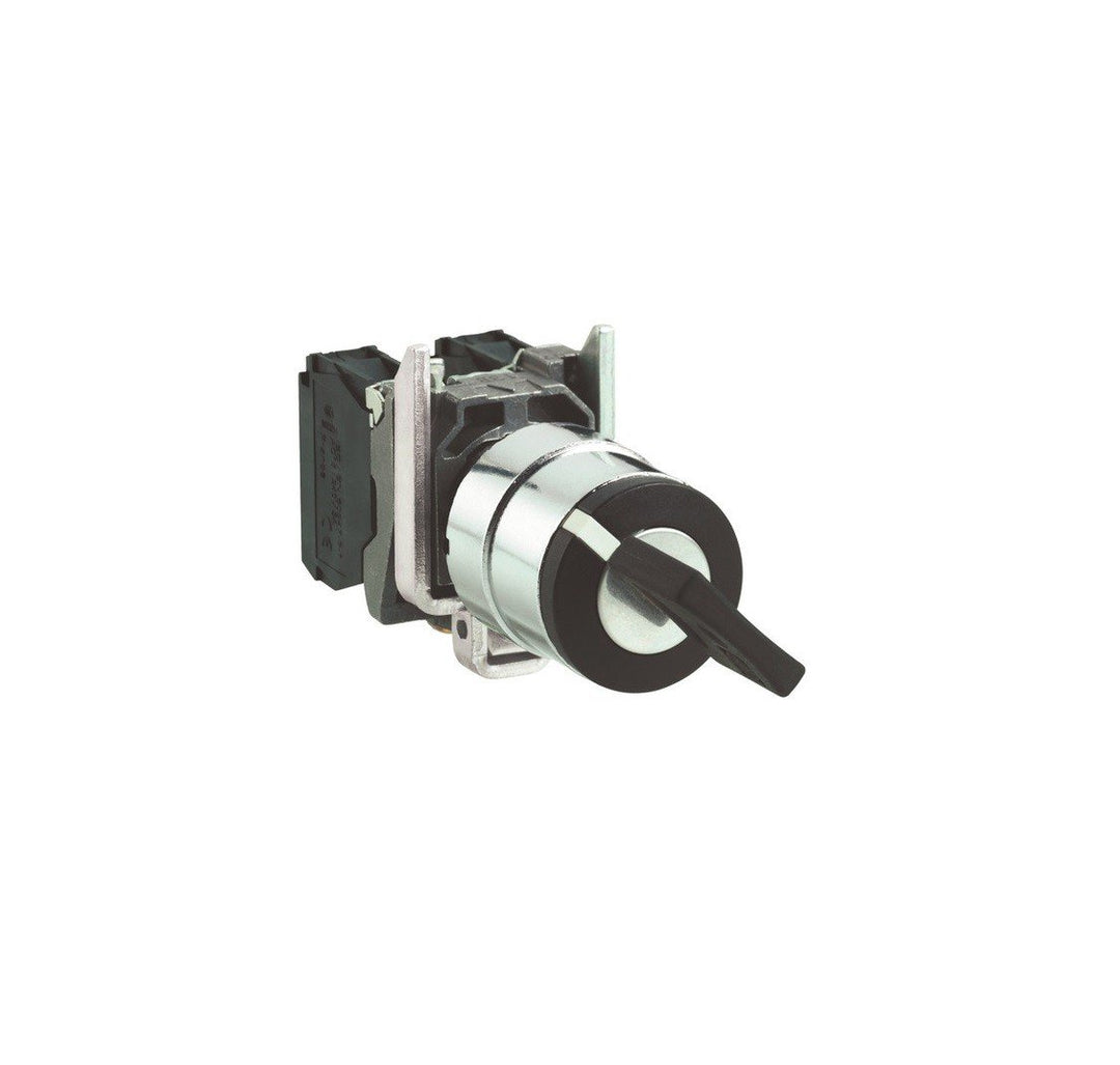 Schneider Electric | XB4BG21 - Schlüsselschalter, 2-Stellungen, 1S, rastend, Schloss 455, grün, 2-St