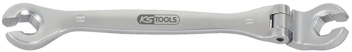 KS Tools 518.0391 CHROME+ Doppelringschlüssel m.Gelenk, 22mm,offen