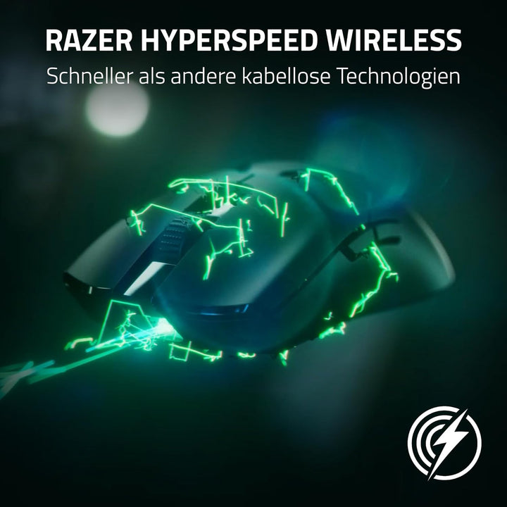 Razer Viper V2 Pro - 58g Ultraleichte Kabellose Esports-Gaming-Maus (Optischer Sensor mit 30K DPI, D
