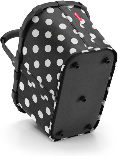 reisenthel carrybag frame dots white – Stabiler Einkaufskorb mit viel Stauraum und praktischer Innen