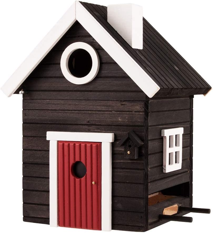 Wildlife Garden Multiholk Nistkasten Vogelhaus DARK VILLA Holz