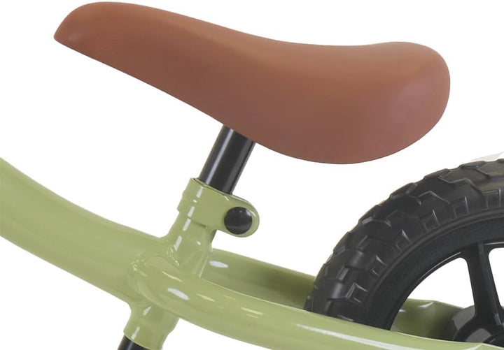 Laufrad Worker - ab 2 Jahren - Lauflernrad - Zweirad - Metall - Geburtstag Geschenk - CE Old Green,