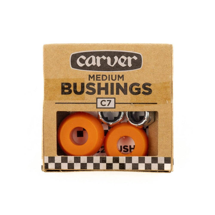 Carver Bushing Set C7 Orange Glo Medium, Orange