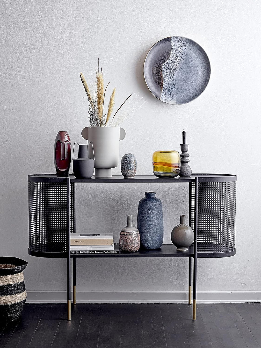 Bloomingville Vase, braun, Keramik