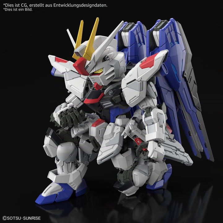BANDAI SPIRITS(バンダイ スピリッツ) MGSD Mobile Suit Gundam Seed Freedom Gundam Farbkodiertes Kunststoffmodel