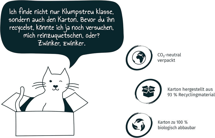 PRIMOX® Sensitiv-Klumpstreu 8 kg Ohne Duft I Besonders staubarm I 40 Tage Frische | Effiziente Geruc