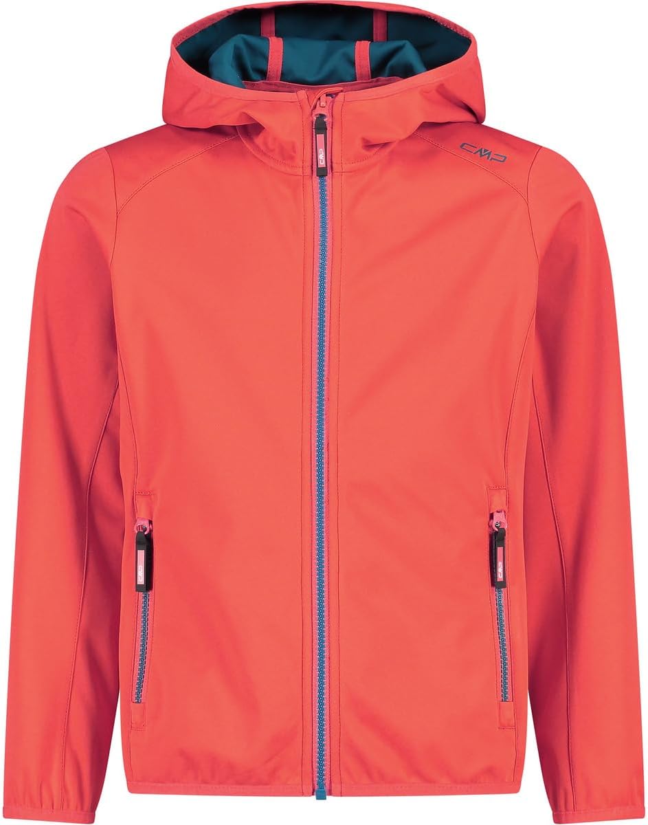 CMP ERROR:#N/A Leichte Softshelljacke für Kinder mit Fester Kapuze Light Softshelljacke für Kinder m