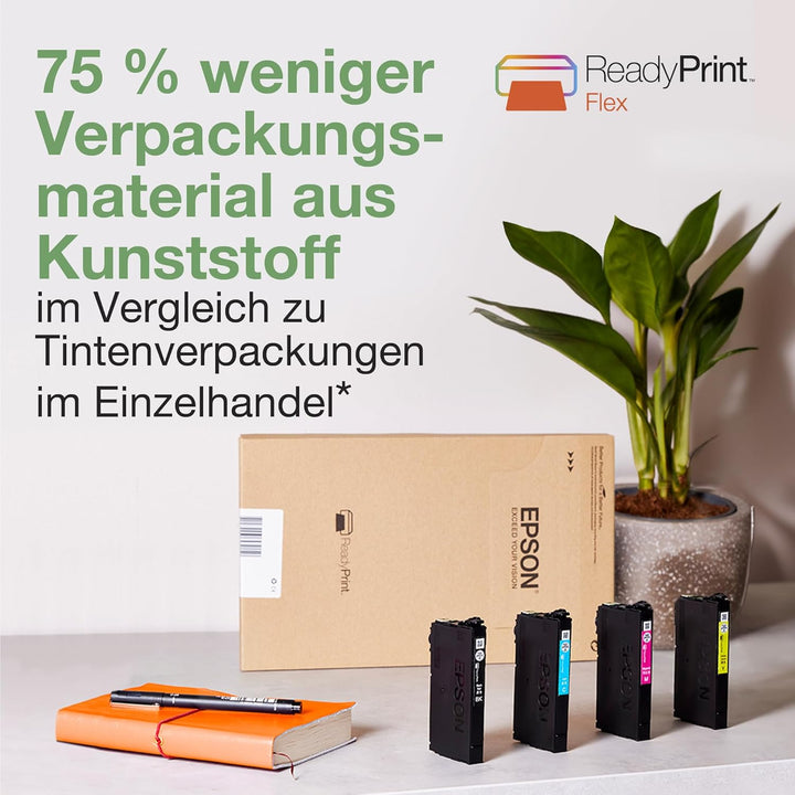 Epson Workforce PRO WF-3820DWF A4 Farbtintenstrahl-Multifunktionsgerät WF-3820 Ohne zusätzliche Tint