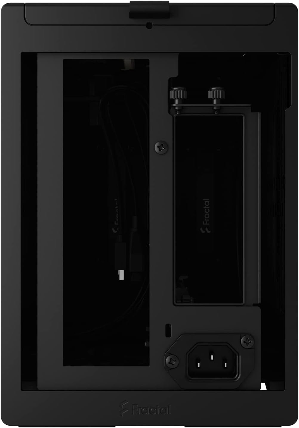 Fractal Design Terra Graphite - Wood Walnut Front Panel - Small Form Factor - mITX Gaming case – PCI