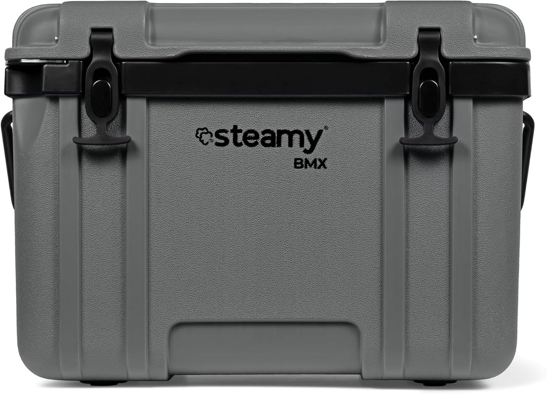 Steamy Outdoor BMX 26 Kühlbox 55 x 36 x 37 cm (l x b x h) Grau, 55 x 36 x 37 cm (l x b x h) Grau