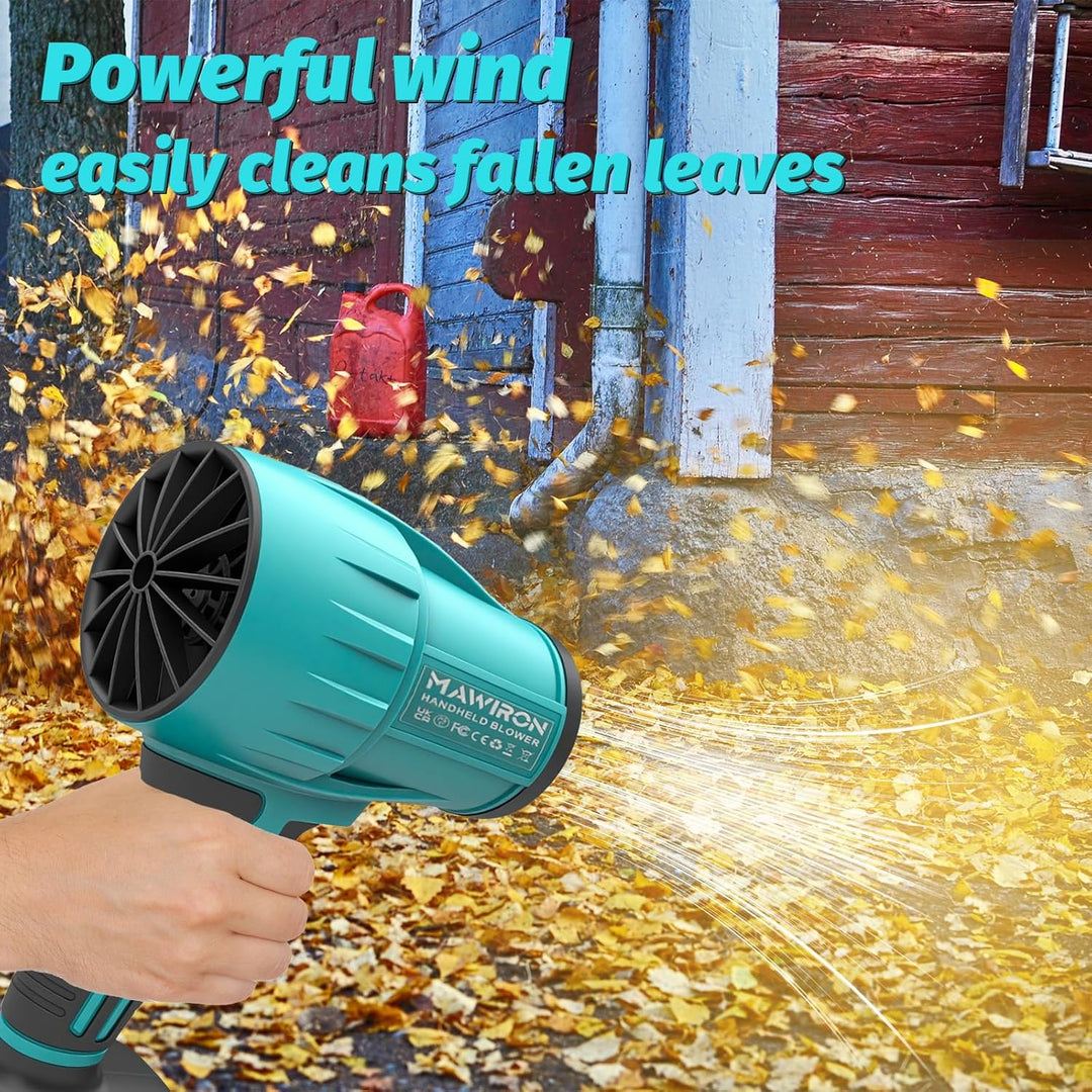 Akku-Gebläse Turbo, kompatibel mit Makita 18V Akkus, 32.000 U/Min bürstenloser Motor, 480MPH Luftges