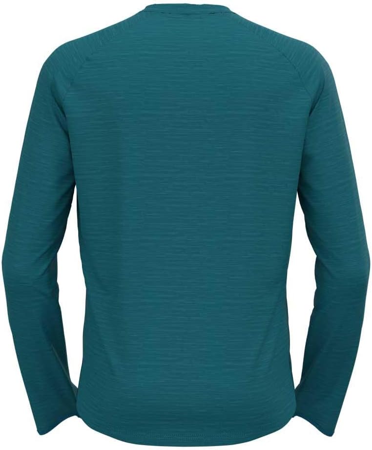 Odlo Damen Run Easy Warm_313612 Sweater (1er Pack) S Saxony Blue Melange, S Saxony Blue Melange