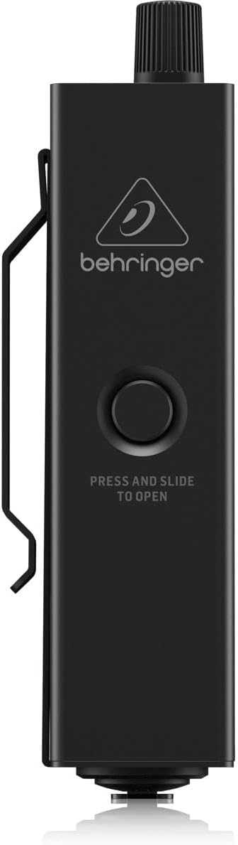 Behringer P2 Ultrakompakter persönlicher In-Ear-Monitorverstärker, Schwarz POWERPLAY P2 Single, POWE