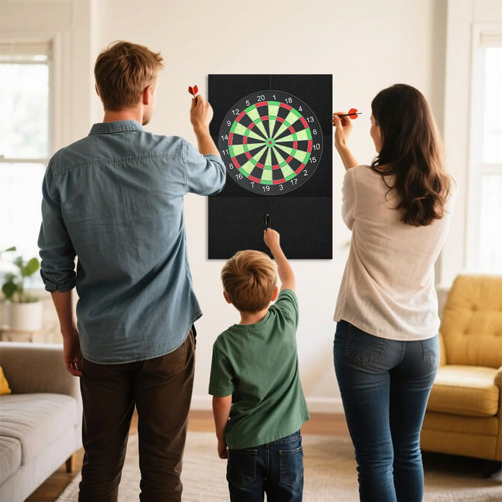 Dartboard-Wandschutz, Dart Wandschutz aus Filz, Dartboard-Umrandung, Selbstklebend, Gespleisste Wand