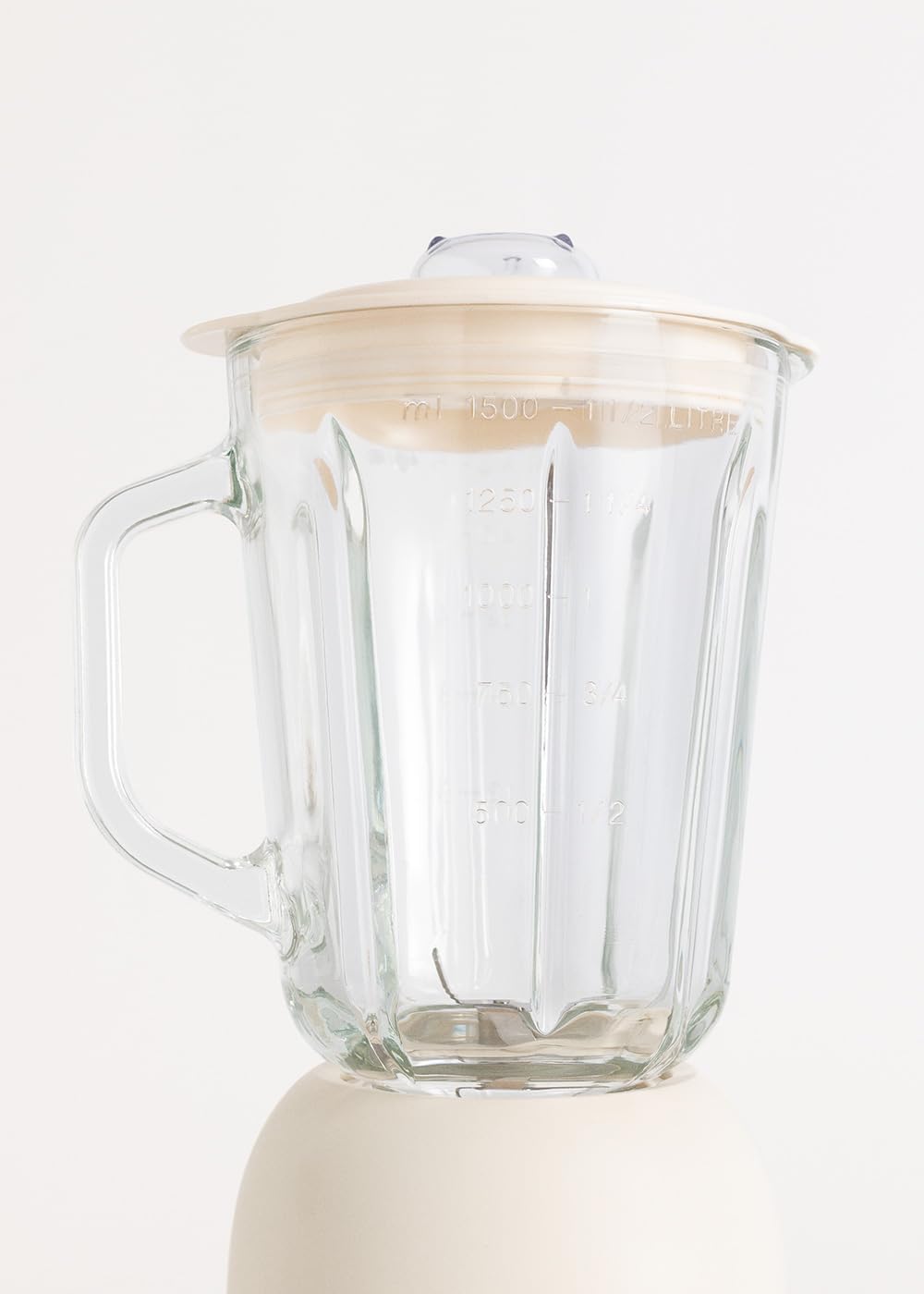 CREATE/BLENDER PULSE 800 / American Style Stabmixer Cremeweiss / 2 Geschwindigkeiten, 1.5L Fassungsv