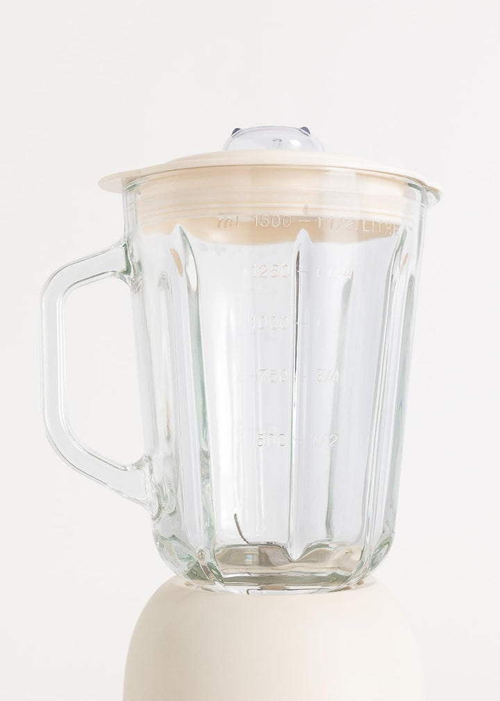 CREATE/BLENDER PULSE 800 / American Style Stabmixer Cremeweiss / 2 Geschwindigkeiten, 1.5L Fassungsv