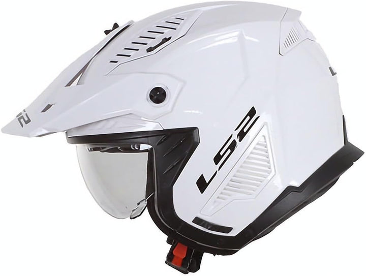 LS2, Jet modularhelme motorrad DRIFTER solid white 2206, XS XS Solid white, XS Solid white