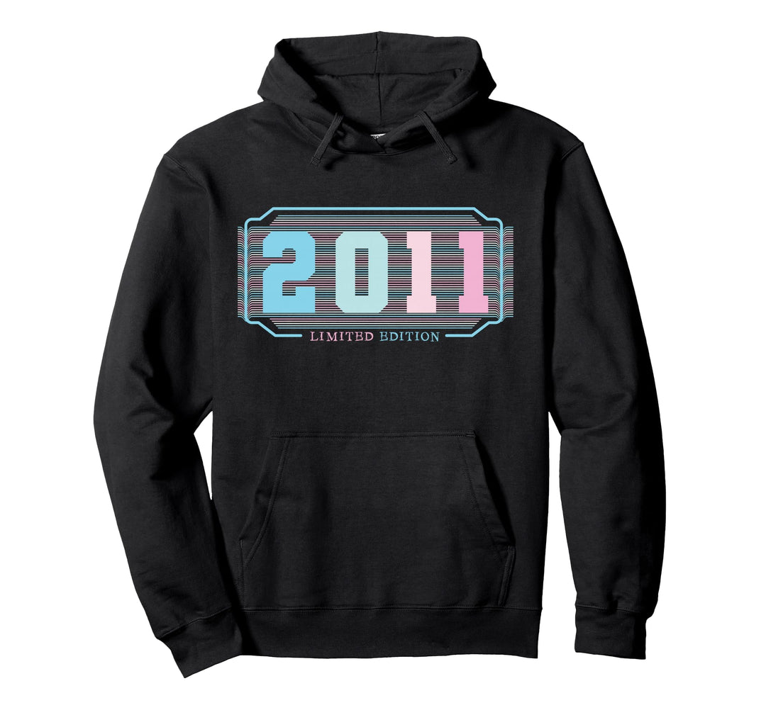13. Geburtstag Junge Mädchen 13 Jahre 2011 Lustig Geschenk Pullover Hoodie
