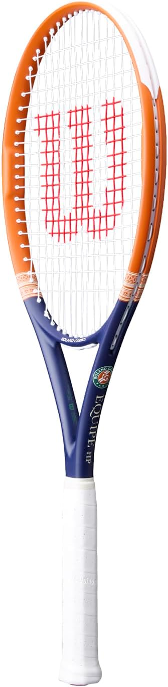 Wilson Roland-Garros 2026 Equipe HP Tennisschläger, Geeignet für Wettkampfspieler mit Cushion-Aire-G