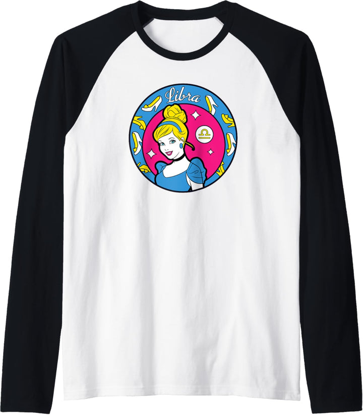 Disney Princess Cinderella Libra Zodiac Raglan