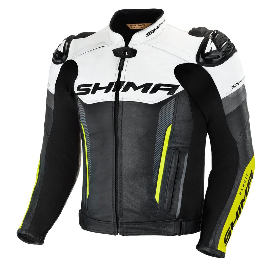 SHIMA Herren Bandit Jacket Motorrad-Jacke, Fluo
