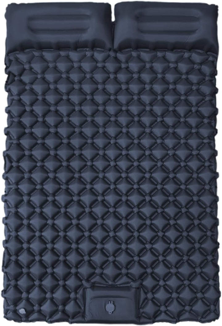Renopfect Luftmatte Für Camping | 2-Personen Luftkissenmatratze Mit Kopfkissen,Leichtes &amp; Kompaktes