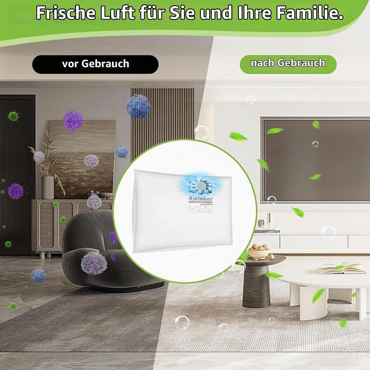 10 Stück Staubsaugerbeutel für Kärcher 2.863-006.0 Vliesfilterbeutel 487 Ersatzbeutel WD4 WD5 WD6 WD