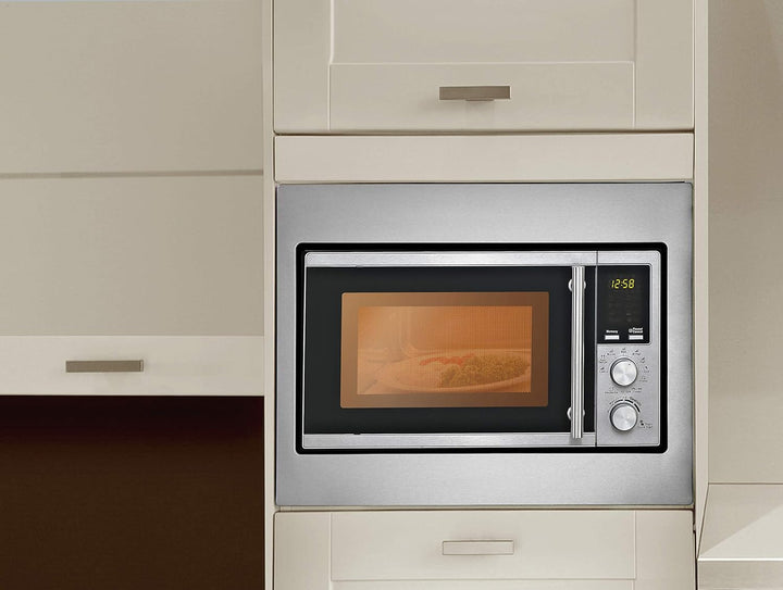 Silva Schneider EBM-G 880E Mikrowelle Edelstahl 700W Grillfunktion, Einbaufaehig