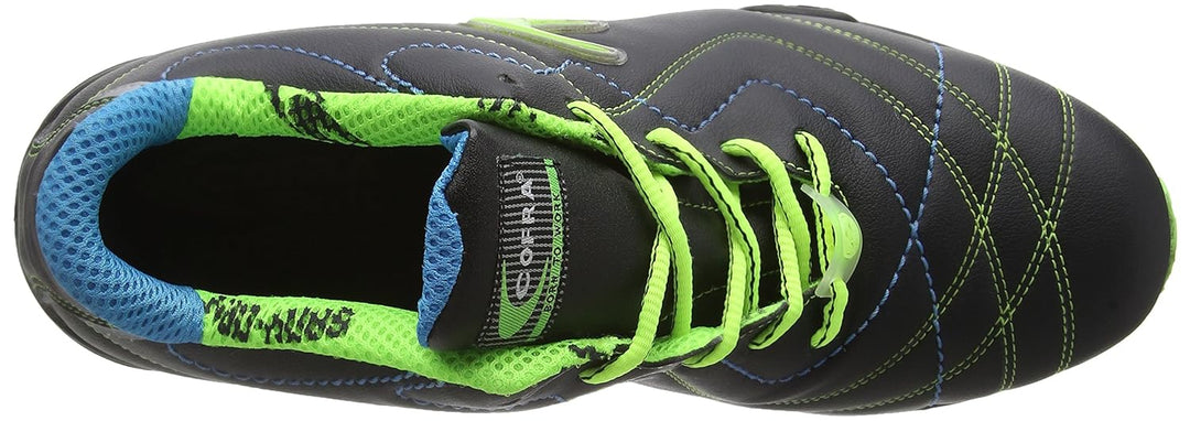 Cofra 78750-000.W44 GRIFFIS S1 P ESD SRC Sicherheitsschuhe, Schwarz/Grün, Grösse 44 44 EU, 44 EU