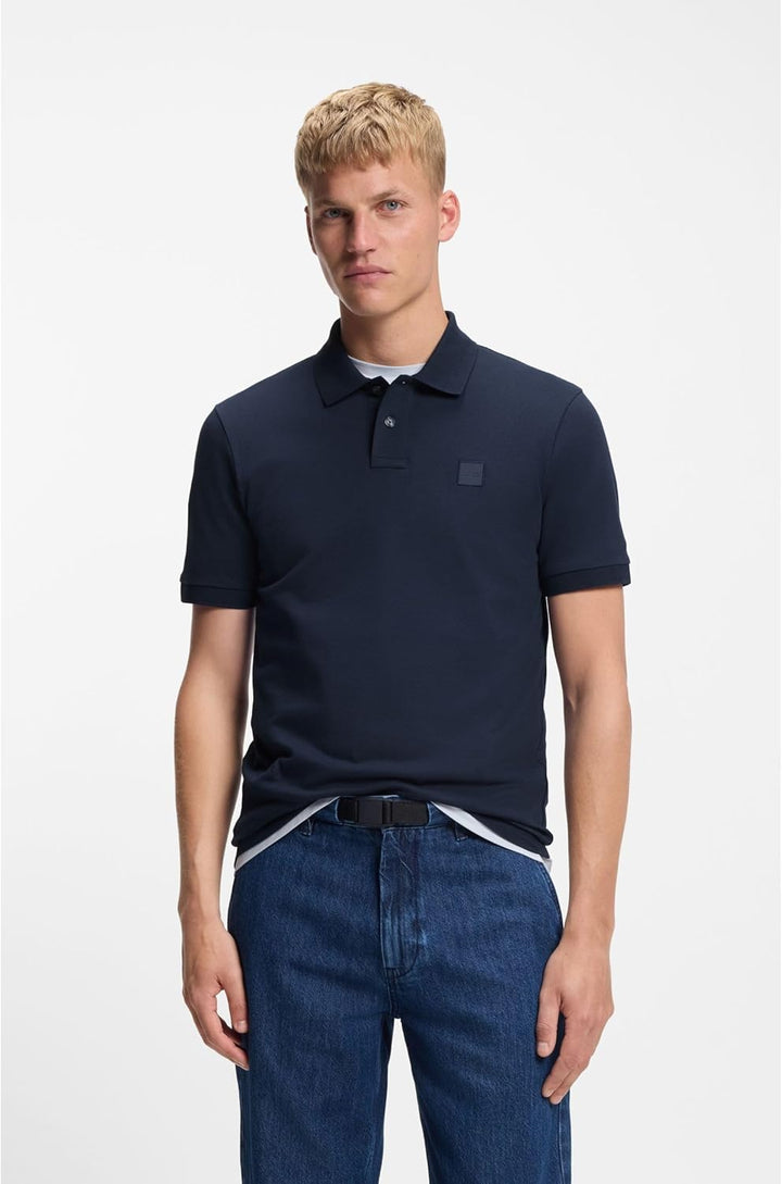 BOSS Herren Passenger Polohemd (1er Pack) S Open Blue464, S Open Blue464