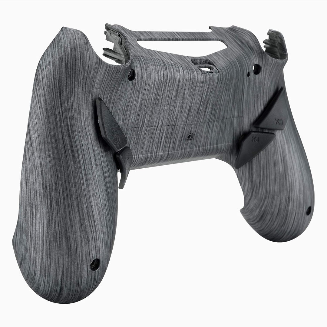 eXtremeRate Programmierbar Dawn Remap Kit für ps4 Controller, Rückseite Hülle Gehäuse Case&Upgrade-B