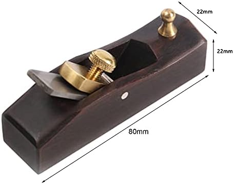 Mini-Lichthobel-Set aus Ebenholz, DIY-Handhobel, Blockhobel, Holzarbeiten, Werkzeuge für Schreiner,