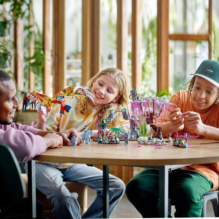 LEGO 75574 Avatar Toruk Makto und der Baum der Seelen, Bauspielzeug mit 4 Minifiguren, im Dunkeln le