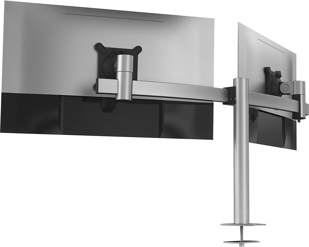 Durable Monitor Halterung 2 Monitore mit Tischdurchführung, für VESA Bildschirme 21-27", 360° drehba