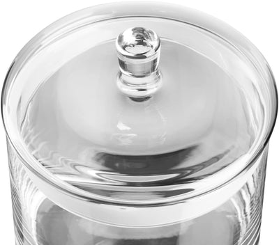 GRAVURZEILE Leonardo Keksglas mit Gravur - Plätzchenduft Design - Keksdose Bonbonglas mit luftdichte