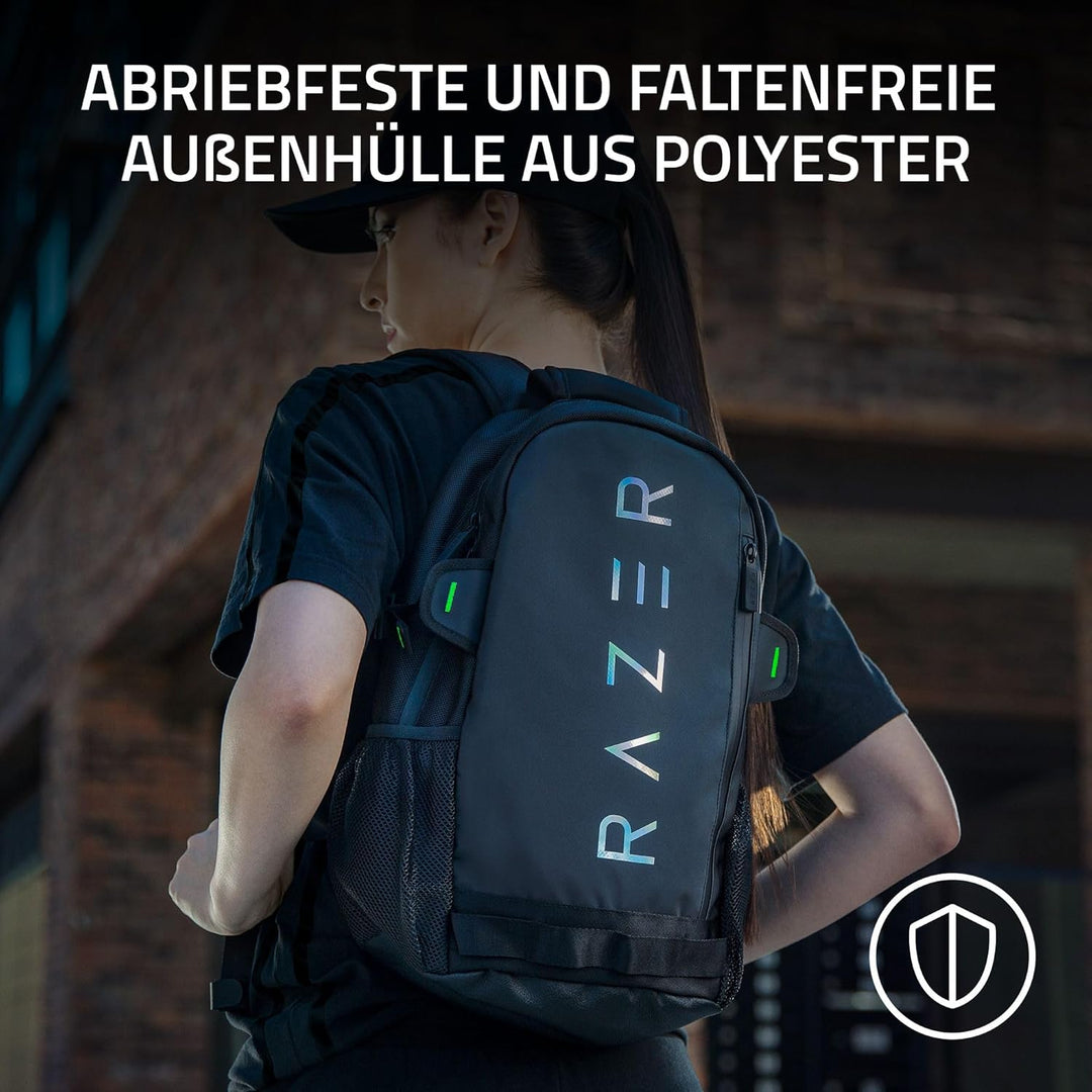 Razer Rogue V3 Backpack (13,3") Chromatic Edition - Kompakter Reise Rucksack (Fach für Laptop bis 13