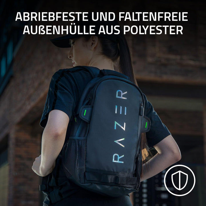 Razer Rogue V3 Backpack (13,3") Chromatic Edition - Kompakter Reise Rucksack (Fach für Laptop bis 13