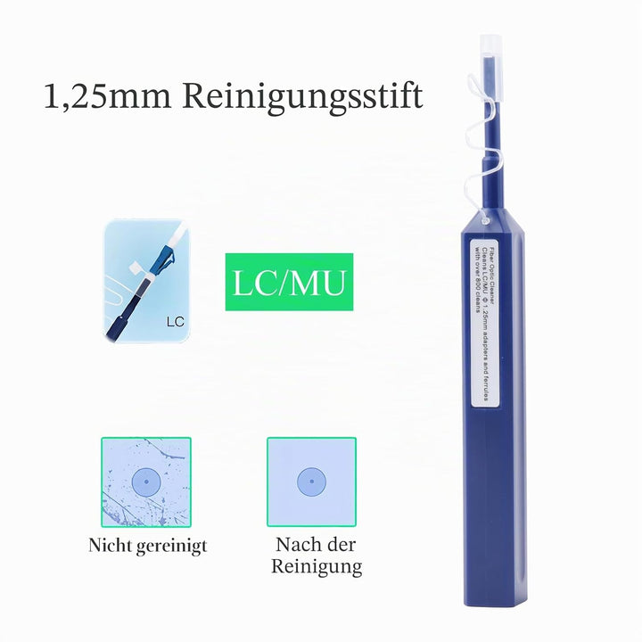 Glasfaser Werkzeug mit Visual Fault Locator 30KM 30mW, Glasfaser Adapter FC-Stecker auf LC-Buchse-Ad