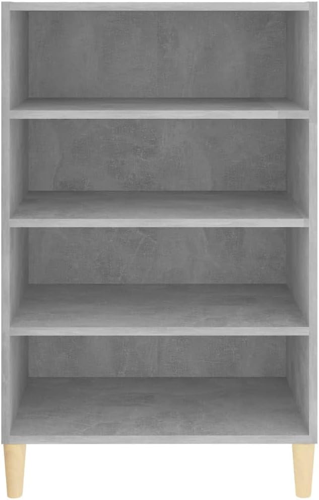 vidaXL Sideboard 4 Einlegeböden Bücherschrank Bücherregal Beistellschrank Kommode Anrichte Mehrzweck