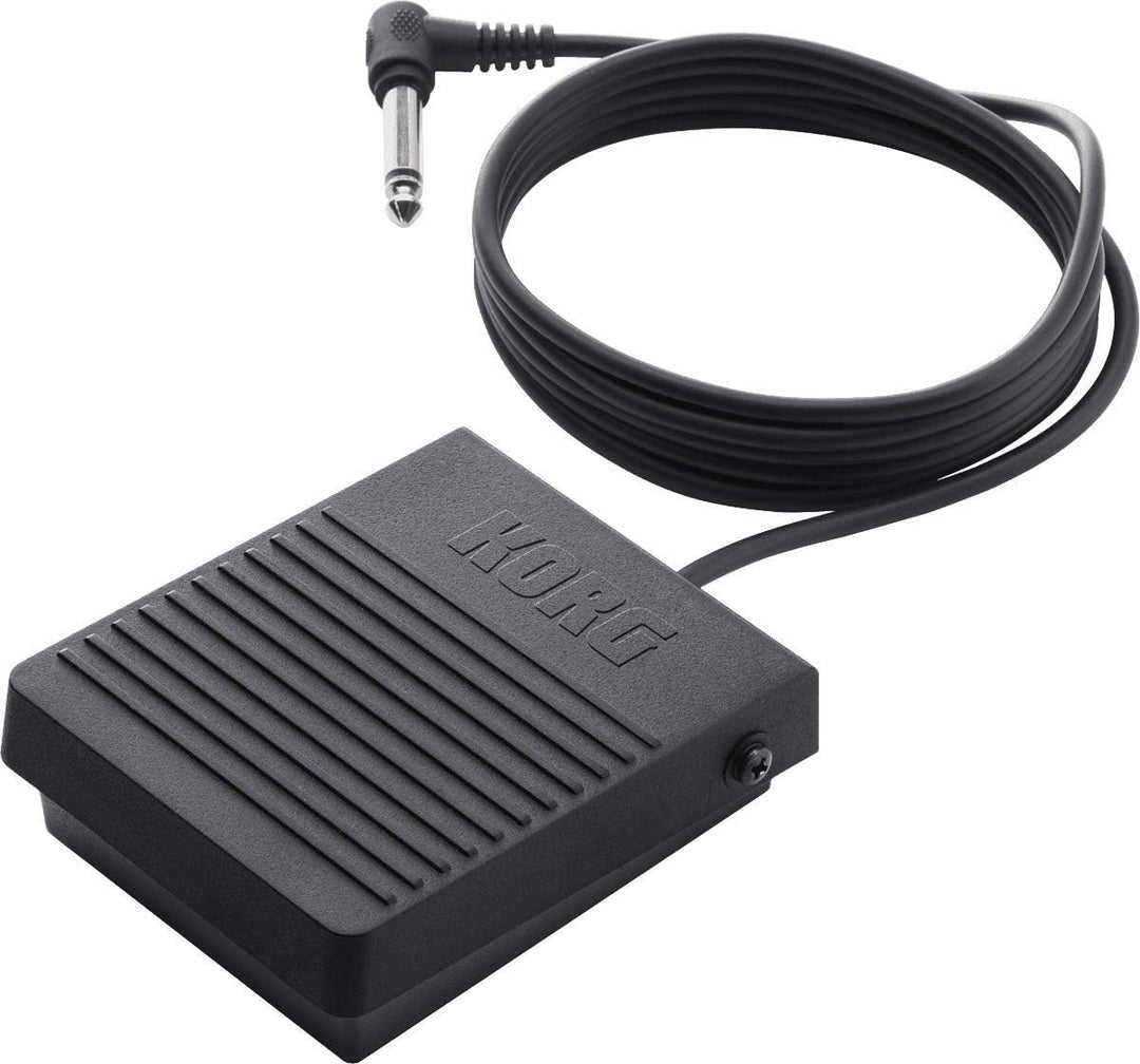 KORG EXP2 Fusspedal für MIDI Keyboard & KOO PS3 Sustain-Pedal/Schalter Schwarz Bundle mit Sustain-Pe