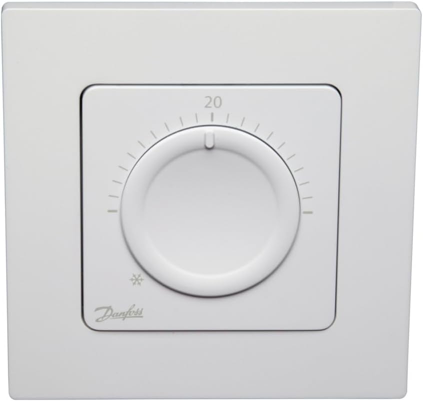 Danfoss 088u1000 Raumthermostate Einbauleuchte, weiss