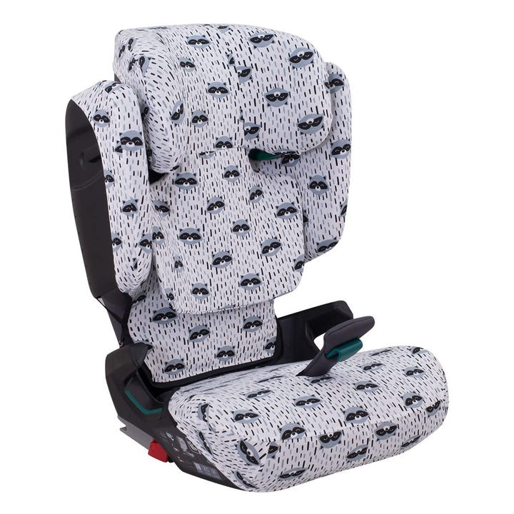 JYOKO KIDS Bezug kompatibel mit Britax Romer Kidfix, aus Baumwolle (Romer Kidfix I-SIZE, RACCOON), R