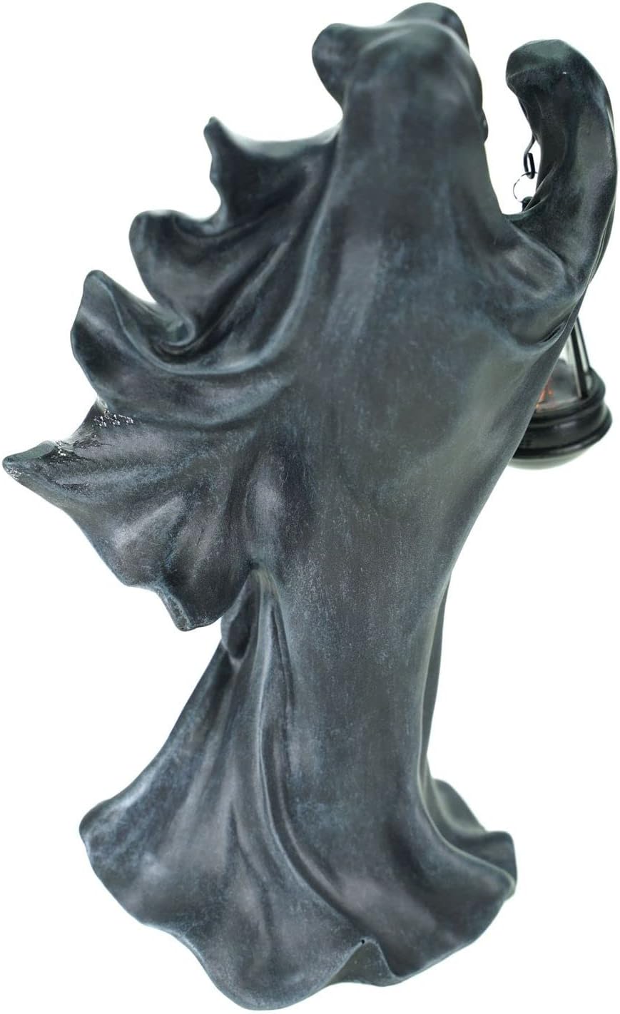 VOGLER Joh. Vogler GmbH Dekofigur Grim Reaper mit LED Laterne Figur 27 cm Tod Gothic Skulptur